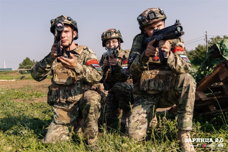 Лагерь «Авангард», лазертаг: Скрытная позиция в зелени на полигоне — №208