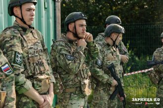 LASERWAR на «Зарнице 2.0»: Тактическая стойка на склоне песчаного поля — №254