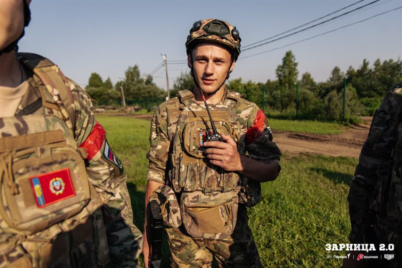 Лагерь «Авангард», лазертаг: Движение цепочкой по полевой дороге — №274