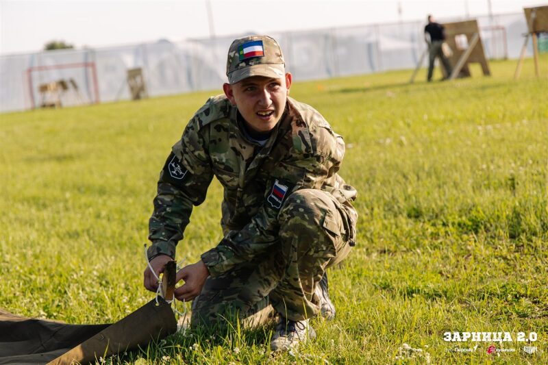 Турнир «Зарницы 2.0» LASERWAR: Линия полевых палаток базы «Авангард» — №293