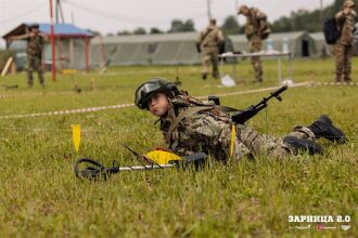 LASERWAR на «Зарнице 2.0»: Наблюдение с возвышенности полигона — №356