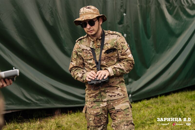 LASERWAR на «Зарнице 2.0»: Тактическая стойка на склоне песчаного поля — №374