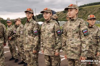 Лагерь «Авангард», лазертаг: Бег с тагером по песчаной тропе «Авангарда» — №406