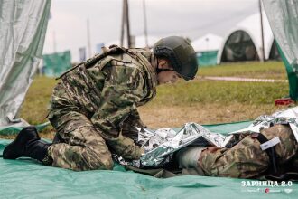 «Зарница 2.0»: Укрытие за стволом дерева на миссии — №421