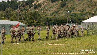 Фото «Зарницы 2.0»: Песчаный полигон с маркировкой сценария — №462