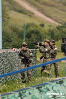 Фото «Зарницы 2.0»: Бег с тагером по песчаной тропе «Авангарда» — №486