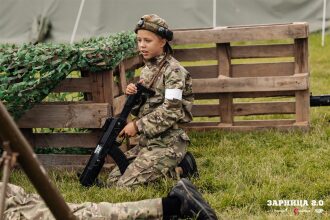 Фото «Зарницы 2.0»: Скрытная позиция в зелени на полигоне — №528