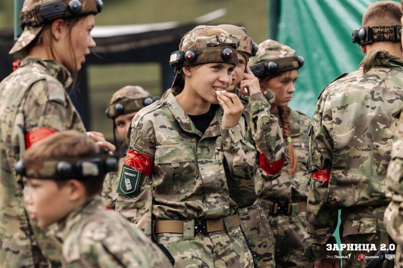Лагерь «Авангард», лазертаг: Наблюдение с возвышенности полигона — №556