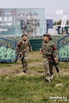 LASERWAR на «Зарнице 2.0»: Бег с тагером по песчаной тропе «Авангарда» — №566