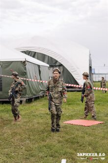 Лагерь «Авангард», лазертаг: Скрытная позиция в зелени на полигоне — №568