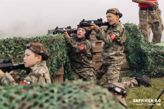 LASERWAR на «Зарнице 2.0»: Полный рост: камуфляж и берцы на плацу — №584