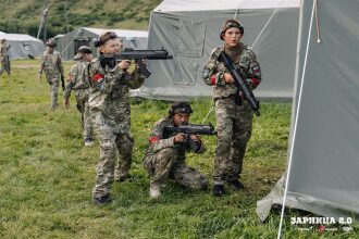 LASERWAR на «Зарнице 2.0»: Сбор команды у информационного маркера — №590