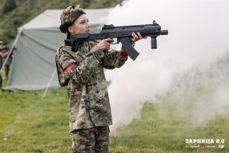 Фото «Зарницы 2.0»: Движение цепочкой по полевой дороге — №594