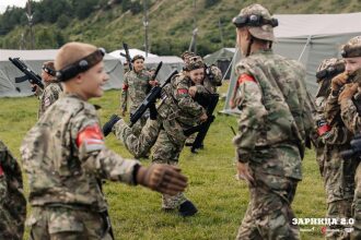 LASERWAR на «Зарнице 2.0»: Наблюдение с возвышенности полигона — №596