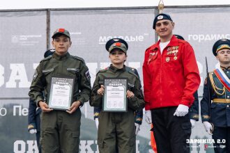 Лагерь «Авангард», лазертаг: Выход отряда на старт миссии «Зарницы» — №724