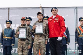 Фото «Зарницы 2.0»: Бег с тагером по песчаной тропе «Авангарда» — №726