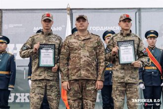 Фото «Зарницы 2.0»: Сбор команды у информационного маркера — №750