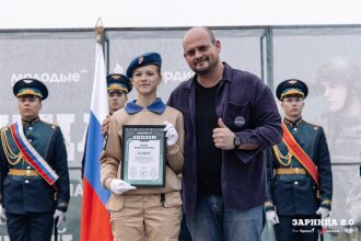 Лагерь «Авангард», лазертаг: Бег с тагером по песчаной тропе «Авангарда» — №766