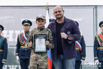 Фото «Зарницы 2.0»: Скрытная позиция в зелени на полигоне — №768