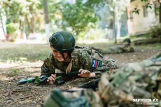 Турнир «Зарницы 2.0» LASERWAR: огневой контакт из-за песчаного бруствера во время миссии лазертага