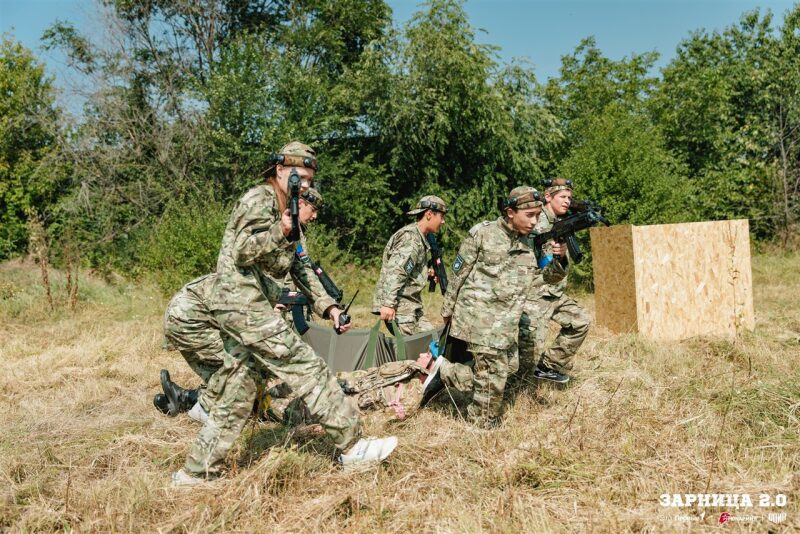 Турнир «Зарницы 2.0» LASERWAR: датчики и жилеты лазертага в строю во время миссии лазертага