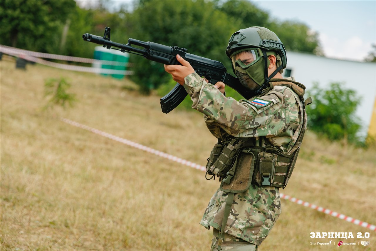 LASERWAR на «Зарнице 2.0»: Портрет бойца в шлеме LASERWAR — №170