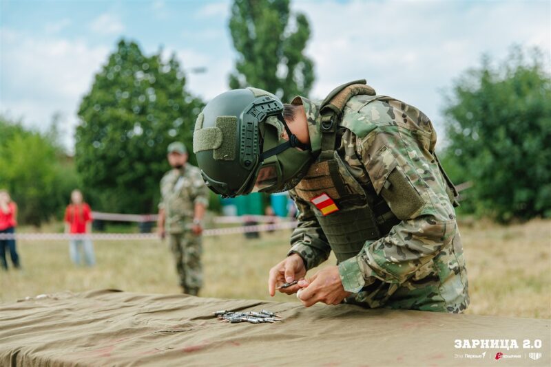 LASERWAR на «Зарнице 2.0»: Песчаный полигон с маркировкой сценария — №182