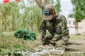 Турнир «Зарницы 2.0» LASERWAR: Подготовка тагеров перед выходом — №197