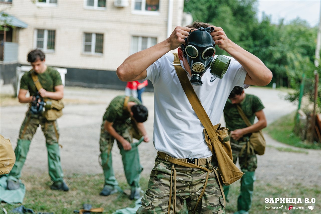 LASERWAR на «Зарнице 2.0»: Широкий кадр строя на тренировочном поле — №218
