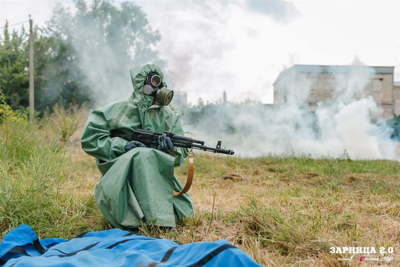 Фото «Зарницы 2.0»: Песчаный полигон с маркировкой сценария — №222