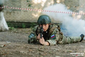 Фото «Зарницы 2.0»: Бег с тагером по песчаной тропе «Авангарда» — №246