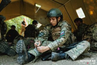 «Зарница 2.0»: Линия полевых палаток базы «Авангард» — №253