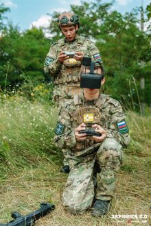 Фото «Зарницы 2.0»: Наблюдение с возвышенности полигона — №276