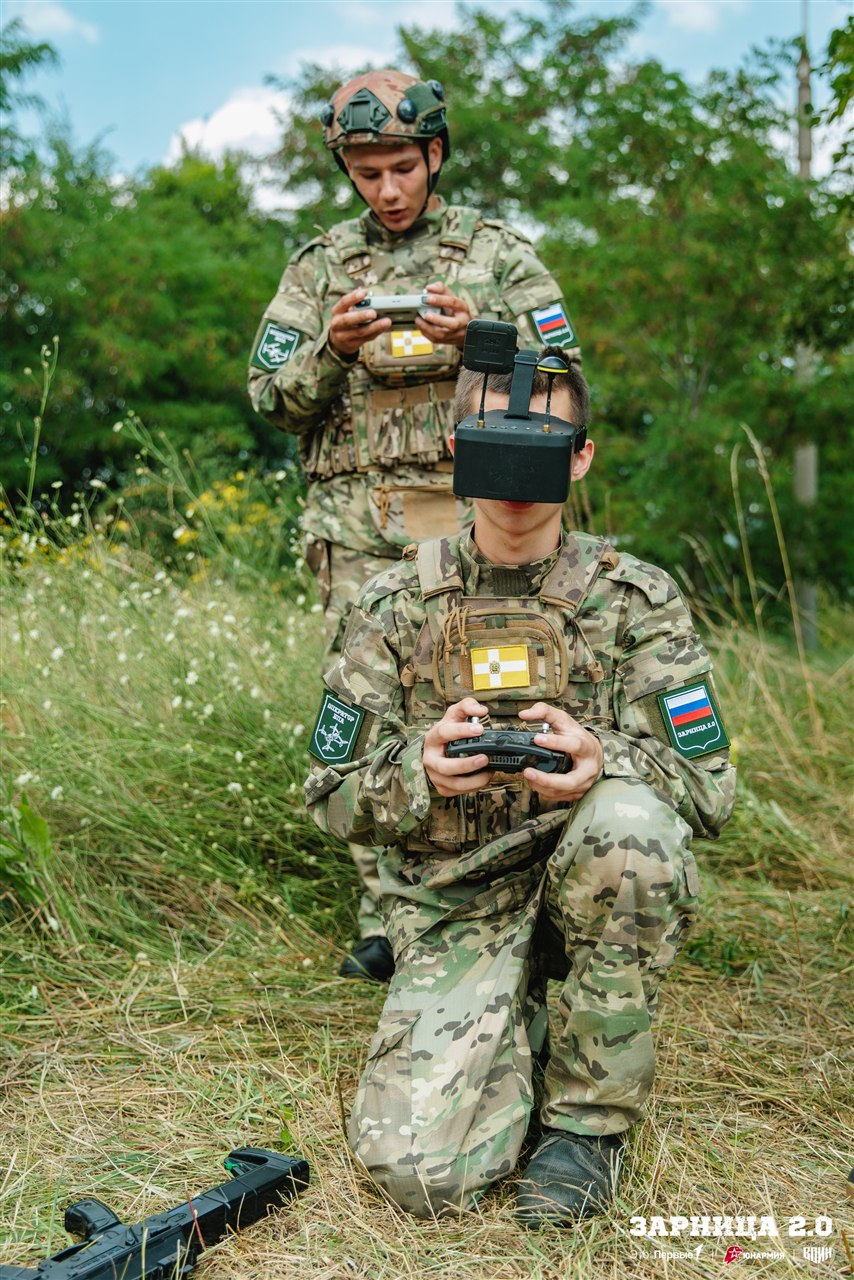 Фото «Зарницы 2.0»: Наблюдение с возвышенности полигона — №276