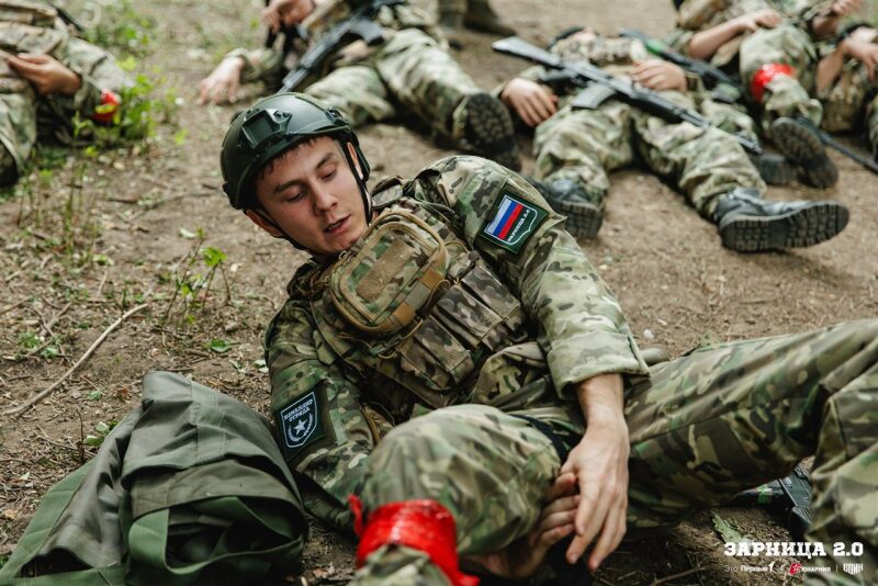 Фото «Зарницы 2.0»: Переход между зонами лазертаг-арены — №306