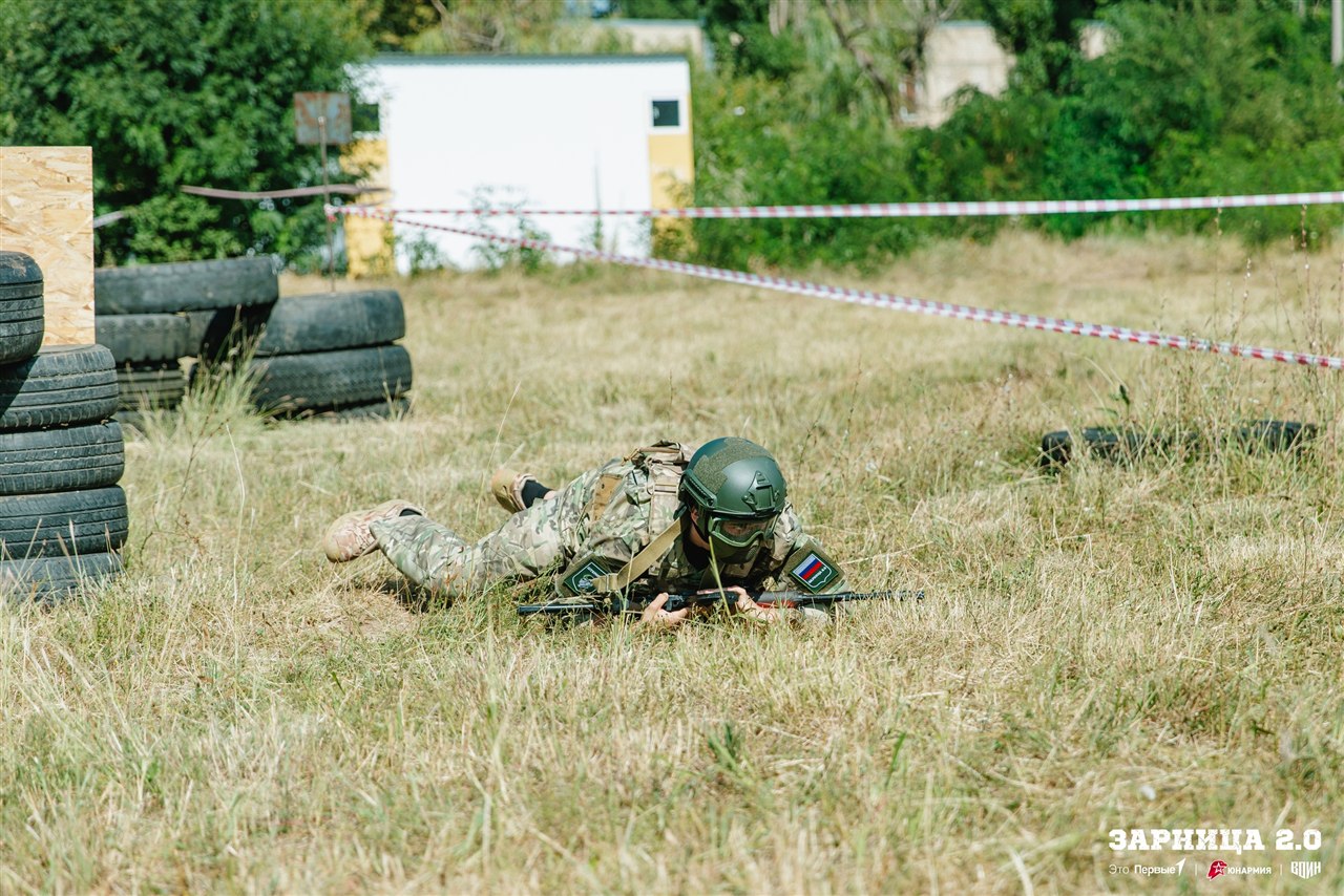 LASERWAR на «Зарнице 2.0»: Песчаный полигон с маркировкой сценария — №422
