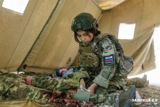 Фото «Зарницы 2.0»: Наблюдение с возвышенности полигона — №516