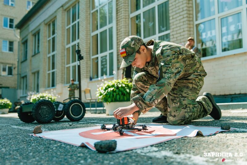 Турнир «Зарницы 2.0» LASERWAR: Линия полевых палаток базы «Авангард» — №533