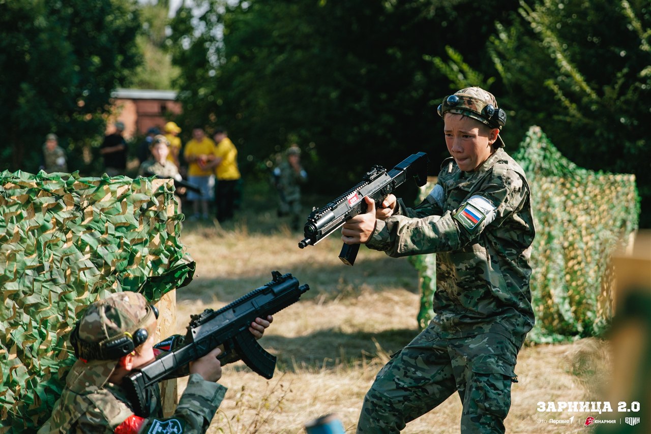LASERWAR на «Зарнице 2.0»: Полный рост: камуфляж и берцы на плацу — №584