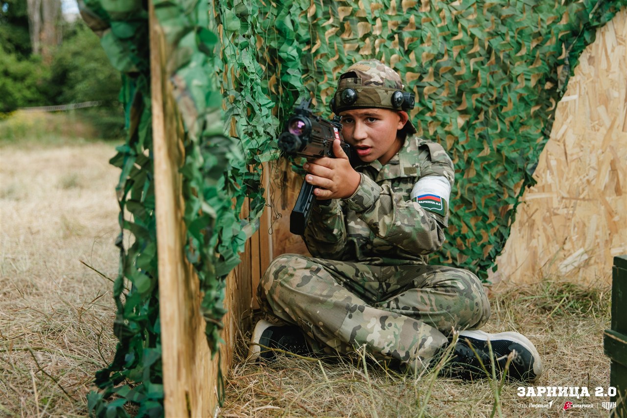 LASERWAR на «Зарнице 2.0»: Скрытная позиция в зелени на полигоне — №608