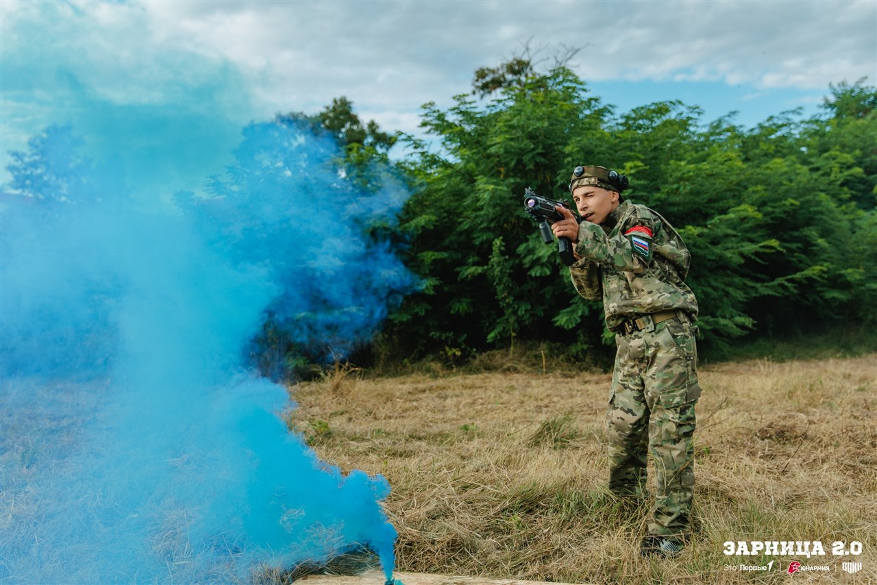Турнир «Зарницы 2.0» LASERWAR: Огневой контакт из-за песчаного бруствера — №635