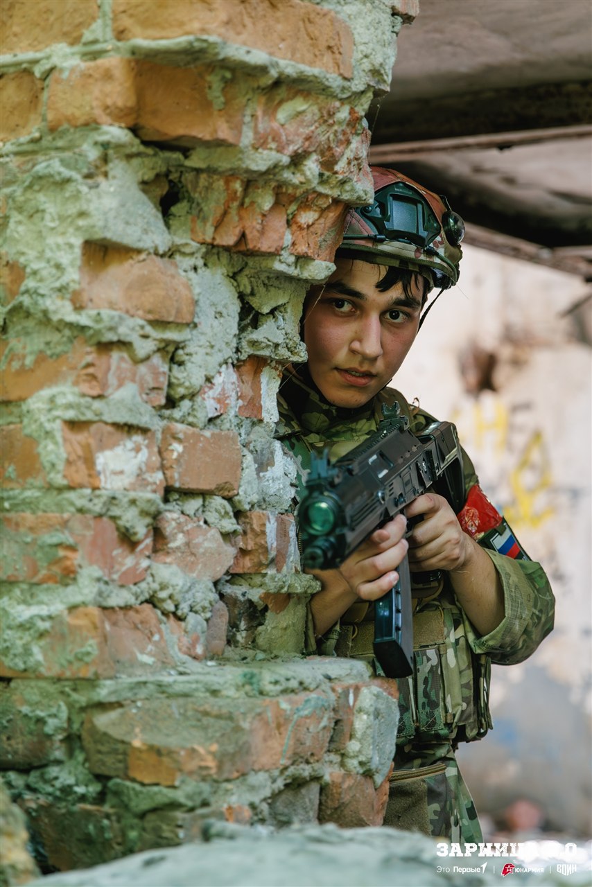 Фото «Зарницы 2.0»: Песчаный полигон с маркировкой сценария — №702