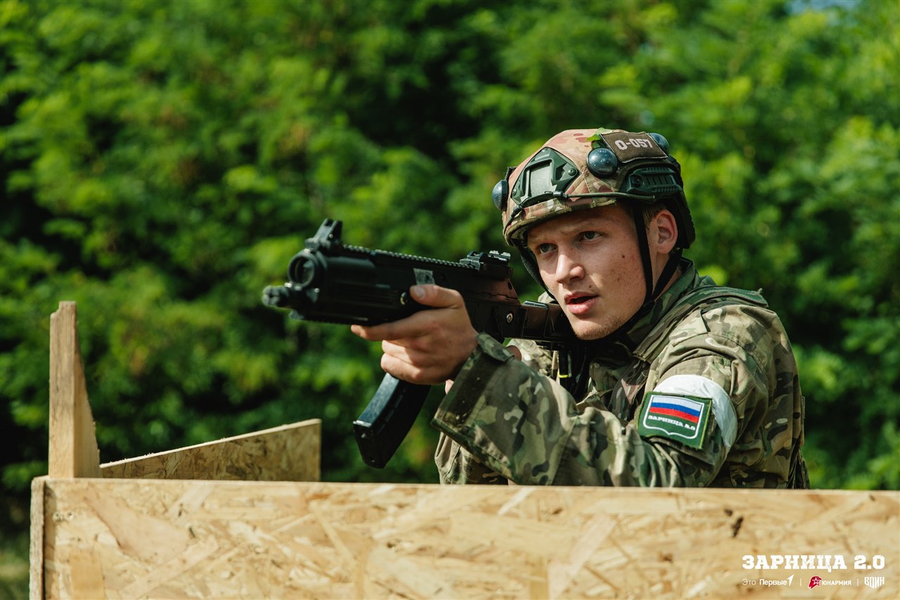 LASERWAR на «Зарнице 2.0»: Портрет бойца в шлеме LASERWAR — №770
