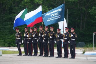 «Зарница 2.0»: линия полевых палаток базы «Авангард» на «Зарнице 2.0»