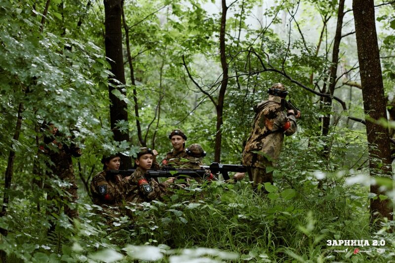 Турнир «Зарницы 2.0» LASERWAR: Укрытие за стволом дерева на миссии — №221