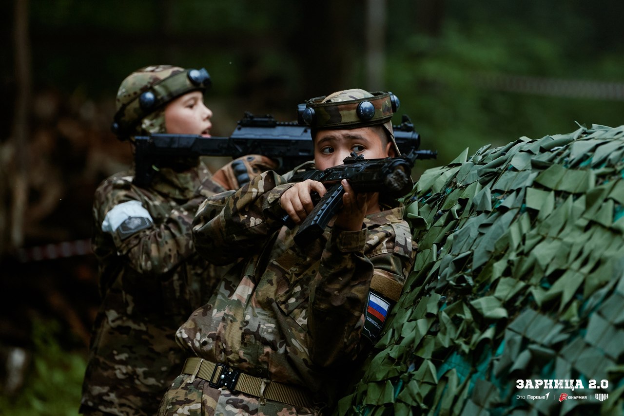Фото «Зарницы 2.0»: Наблюдение с возвышенности полигона — №276
