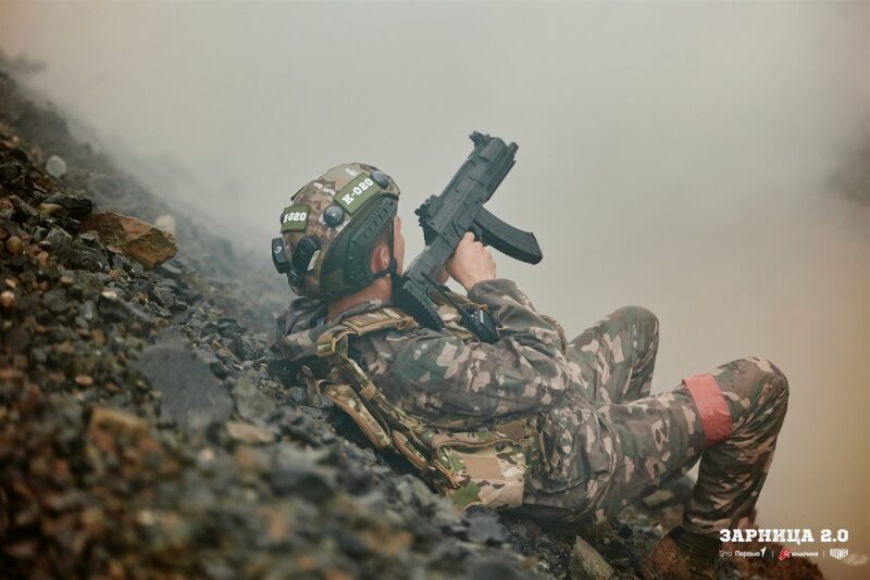 Фото «Зарницы 2.0»: Наблюдение с возвышенности полигона — №516