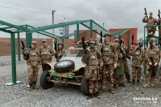 Фото «Зарницы 2.0»: Бег с тагером по песчаной тропе «Авангарда» — №606
