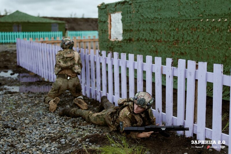 Фото «Зарницы 2.0»: Песчаный полигон с маркировкой сценария — №702