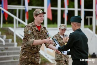 Турнир «Зарницы 2.0» LASERWAR: Линия полевых палаток базы «Авангард» — №773